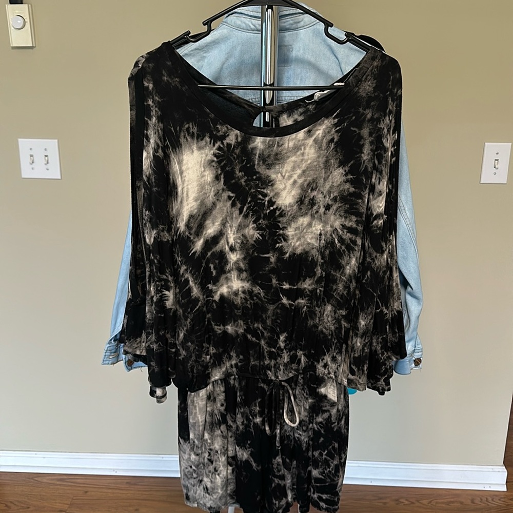 Tie-dye romper